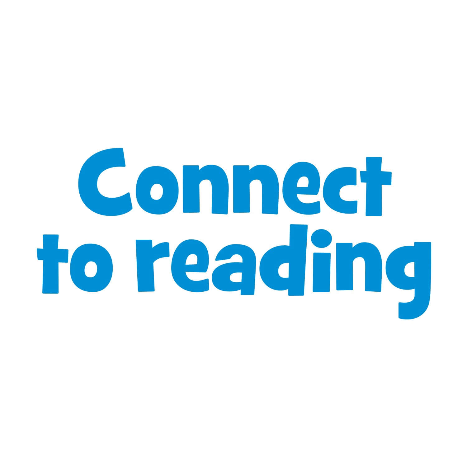 Connect To Reading Vinyl Lettering