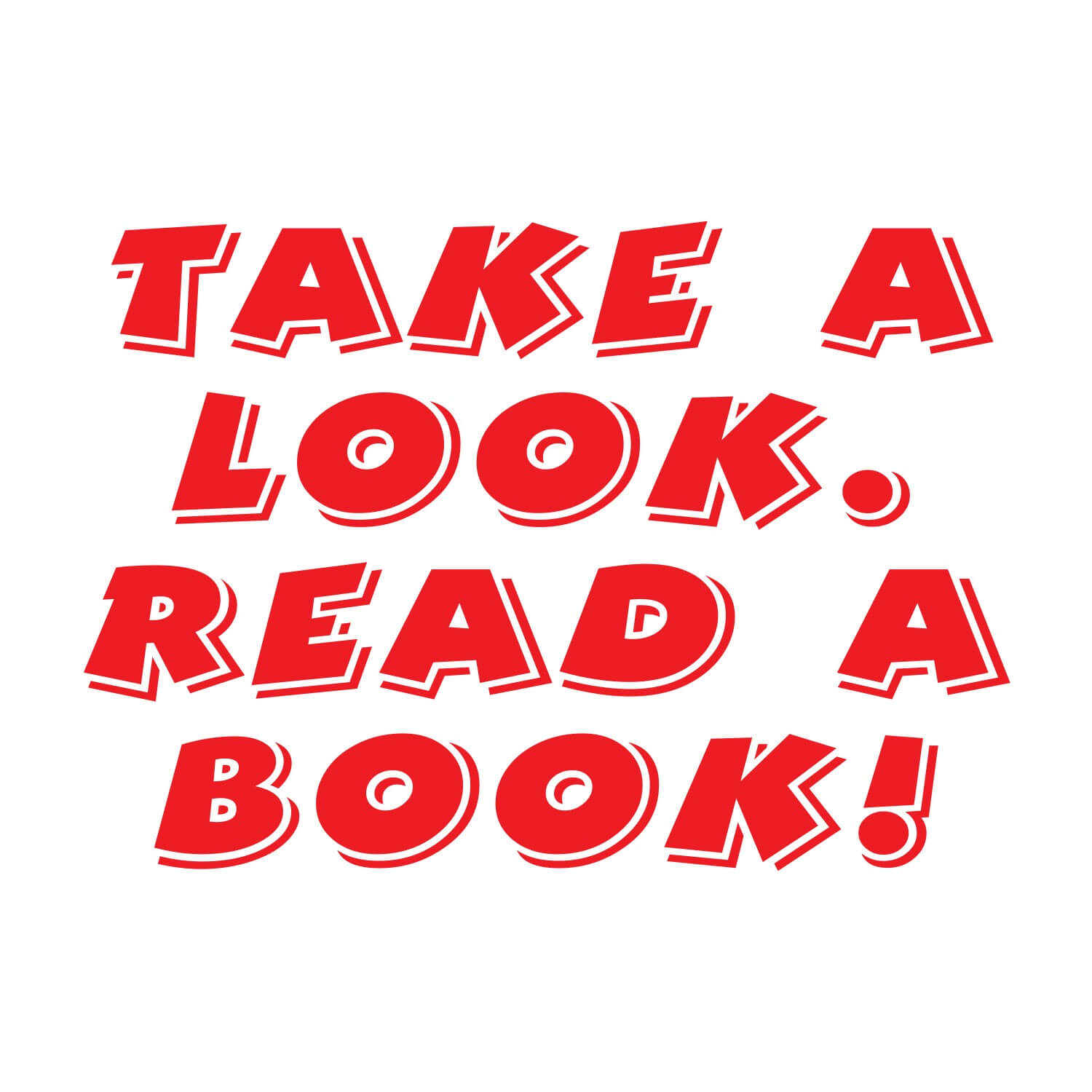 Take A Look Vinyl Lettering