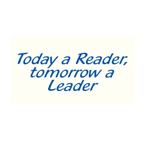 Today A Reader (Small) Vinyl Lettering